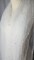 1 Yard White Pearl Mesh Lace Fabric Bridal Wedding Dress Sequin Beaded French Tulle 150 cm